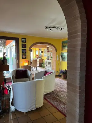 Area soggiorno di B and B Serenella Country House