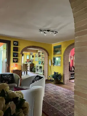 Area soggiorno di B and B Serenella Country House