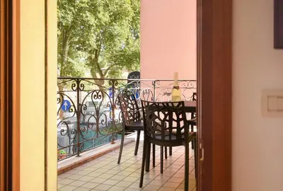 Balcone o terrazza di Welc-ōM Padova alle Mura