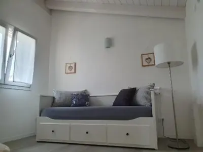 Area soggiorno di B&B Il Pozzo dei Desideri