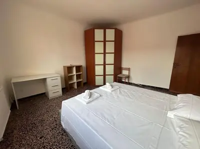 Letto o letti in una camera di Casa Murrina