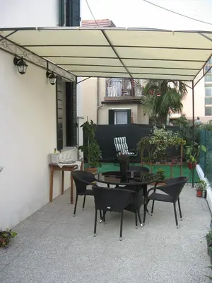 Patio o area all'aperto di Da Rina