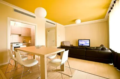 TV o dispositivi per l'intrattenimento presso Aparthotel La Pineta