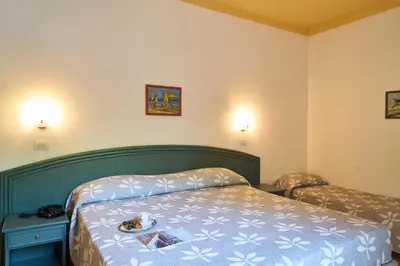 Letto o letti in una camera di Aparthotel La Pineta