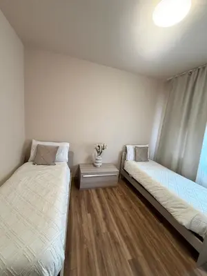 Letto o letti in una camera di Casa di Isabelle