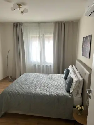 Letto o letti in una camera di Casa di Isabelle