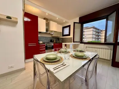 Cucina o angolo cottura di Venezia-Mestre Luxury Apartment Bros3