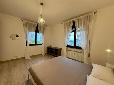 Letto o letti in una camera di Venezia-Mestre Luxury Apartment Bros3