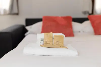 Letto o letti in una camera di A 10 passi da san marco