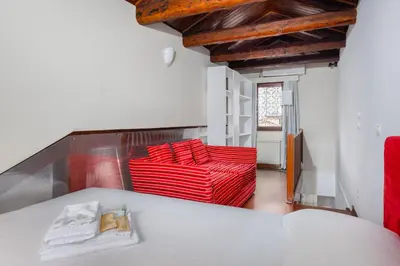 Letto o letti in una camera di A 10 passi da san marco