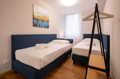Letto o letti in una camera di San Beneto