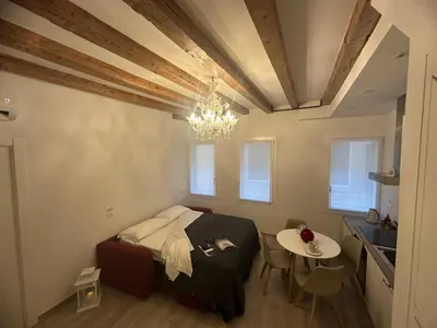 Letto o letti in una camera di San Stae