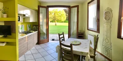 Cucina o angolo cottura di Villa Olanda