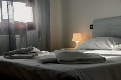 Letto o letti in una camera di Key of Venice Apartment