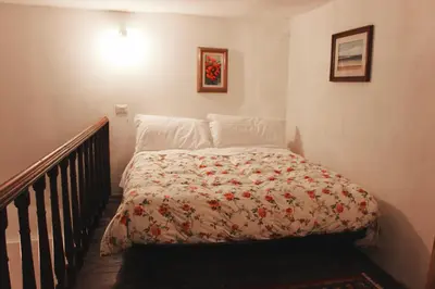 Letto o letti in una camera di Mimi's studio