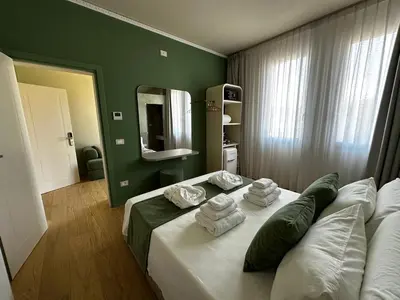 Letto o letti in una camera di B&B Villa Margherita - Luxury Rooms in Padua