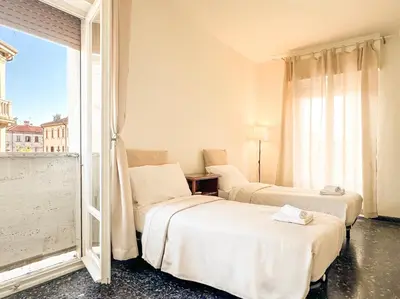 Letto o letti in una camera di Casaviva