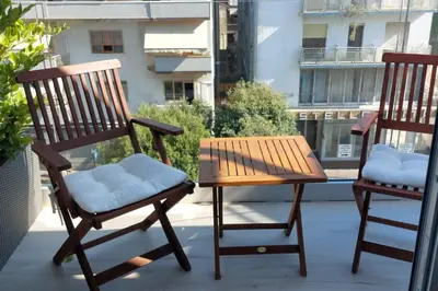 Balcone o terrazza di Nuovo Appartamento in centro con vista mare