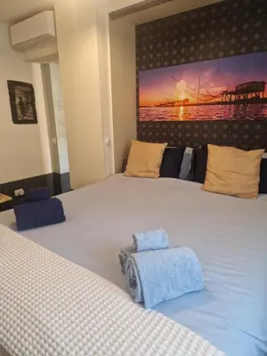 Letto o letti in una camera di La Casa di Molly