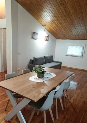 Area soggiorno di Noventa Venice Apartment