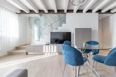 Area soggiorno di Apartment-Boutique Stella
