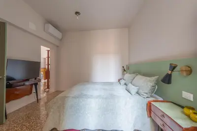 Letto o letti in una camera di Sant'Angelo Canal View