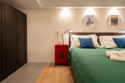 Letto o letti in una camera di Rialto Green Design Apartment