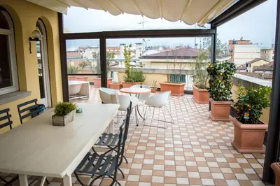 Balcone o terrazza di Holiday Treviso Attico Vittoria
