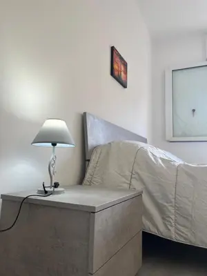 Letto o letti in una camera di At Home Mestre Via Nigra Venezia 3 bedrooms & parking free
