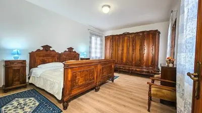 Letto o letti in una camera di Casa Veronika