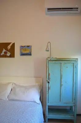 Letto o letti in una camera di Secret Garden in Lido