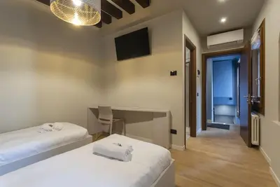 Letto o letti in una camera di Rialto Prestige Apartment
