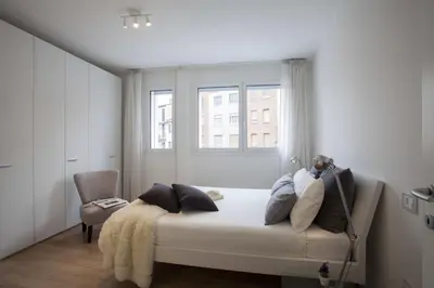 Letto o letti in una camera di Erïk Langer S. Sofia C. Battisti