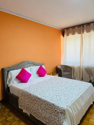 Letto o letti in una camera di First Dream Mestre