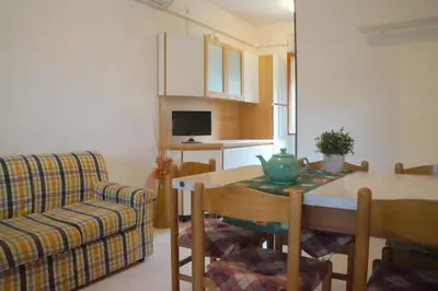 TV o dispositivi per l'intrattenimento presso Appartamento Pagoda