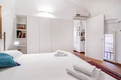 Letto o letti in una camera di Venice Guggenheim Apartment by Wonderful Italy