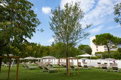Giardino di Hotel Terme Abano Verdi