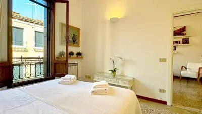 Letto o letti in una camera di Residence Moretta - Historical Center
