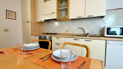 Cucina o angolo cottura di Residence Moretta - Historical Center