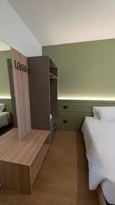 Letto o letti in una camera di Pilo2Home