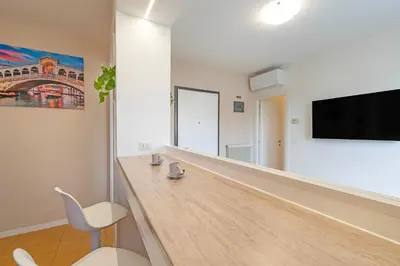 TV o dispositivi per l'intrattenimento presso Venice Urban Apartment