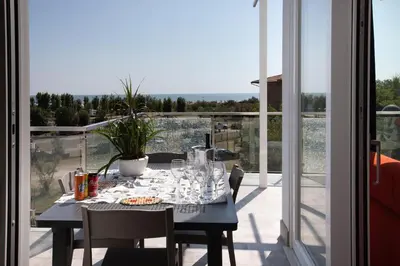 Balcone o terrazza di Elsa Attico vista mare