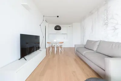 TV o dispositivi per l'intrattenimento presso The Summer Houses Immobiliare Pacella