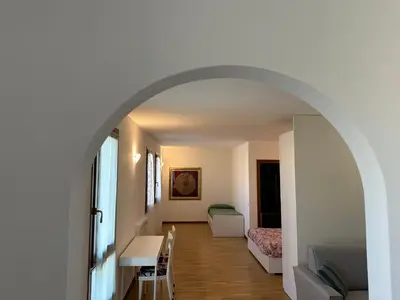 Letto o letti in una camera di Appartamento Marisa