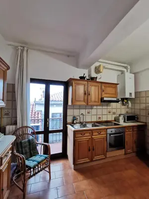 Cucina o angolo cottura di Large Three-bedroom Apartment with Canal View in Cannaregio