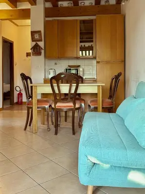 Cucina o angolo cottura di Airy & panoramic with terrace, 2 minutes from the sea