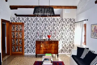 Area soggiorno di Casa Corte delle Ancore
