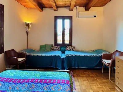 Letto o letti in una camera di Luce Fantasia e TV 70p a 2 minuti dalla spiaggia