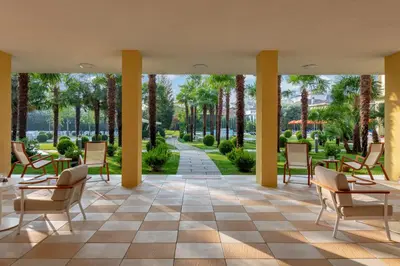 Giardino di Hotel Savoia Thermae & SPA