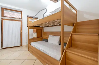 Letto o letti in una camera di Ca' Spirito Santo